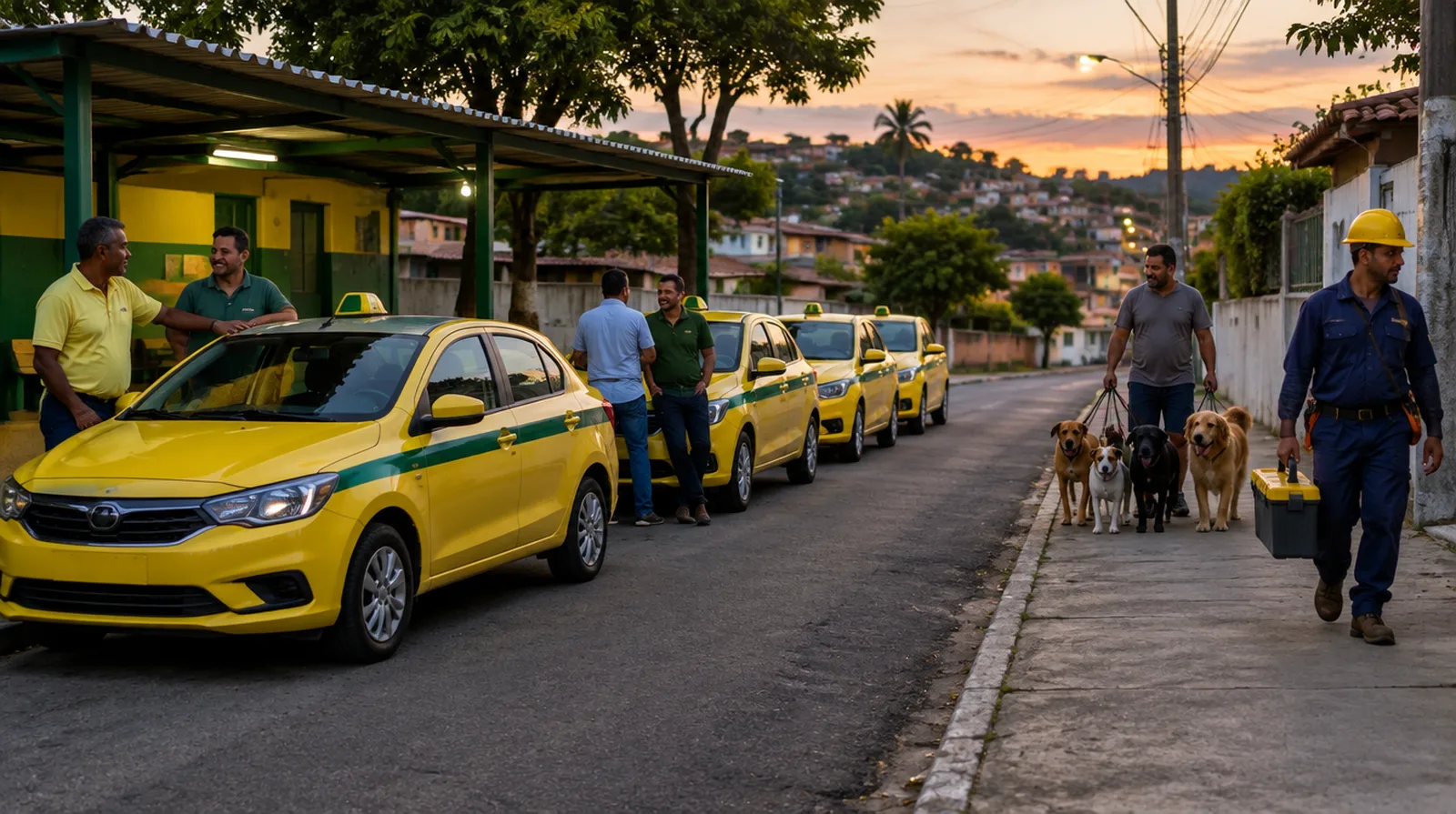 O espaço parado