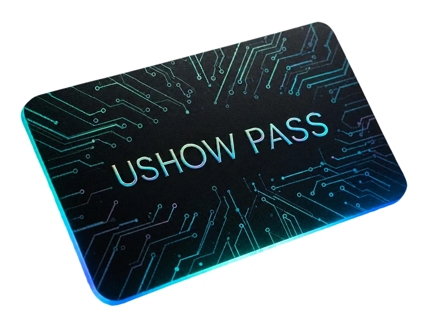 O üShow Pass, o passaporte para o ecossistema üShow: o cartão que reconhece quem entrega e quem recebe.